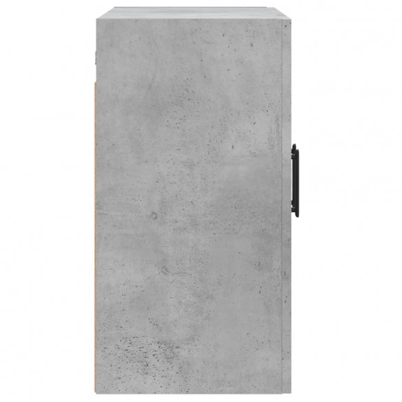 Armoire murale gris béton 60x31x60 cm bois d'ingénierie