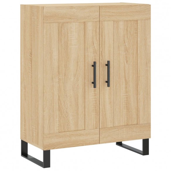 Buffet haut Chêne sonoma 69,5x34x180 cm Bois d'ingénierie