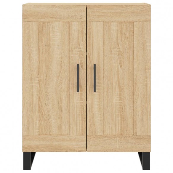 Buffet haut Chêne sonoma 69,5x34x180 cm Bois d'ingénierie