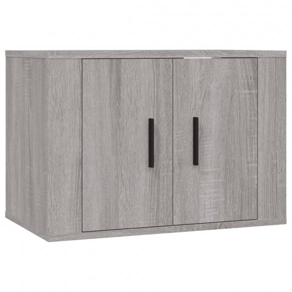 Ensemble de meubles TV 3 pcs Sonoma gris Bois d'ingénierie