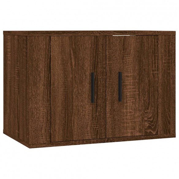 Ensemble de meubles TV 2 pcs Chêne marron Bois d'ingénierie