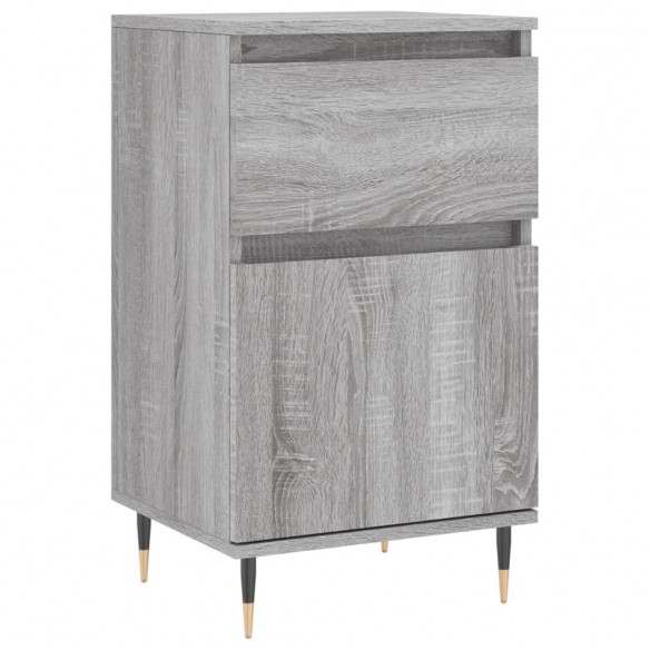 Buffet sonoma gris 40x35x70 cm bois d'ingénierie