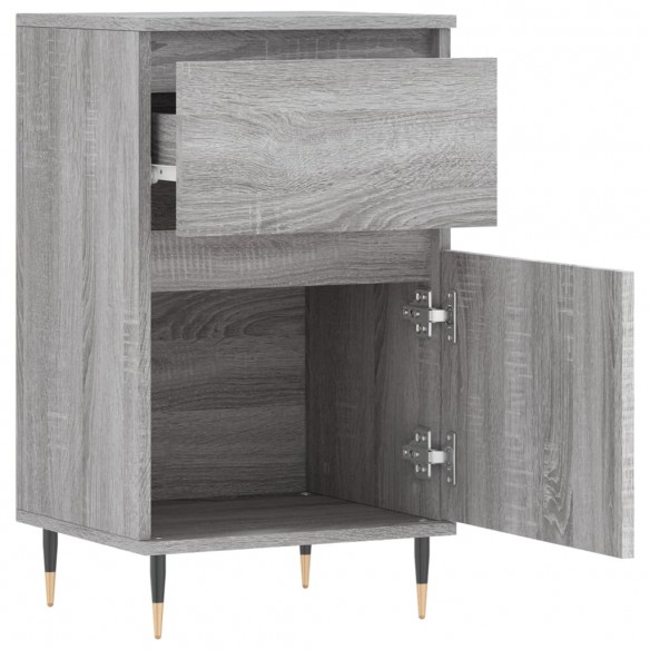 Buffet sonoma gris 40x35x70 cm bois d'ingénierie