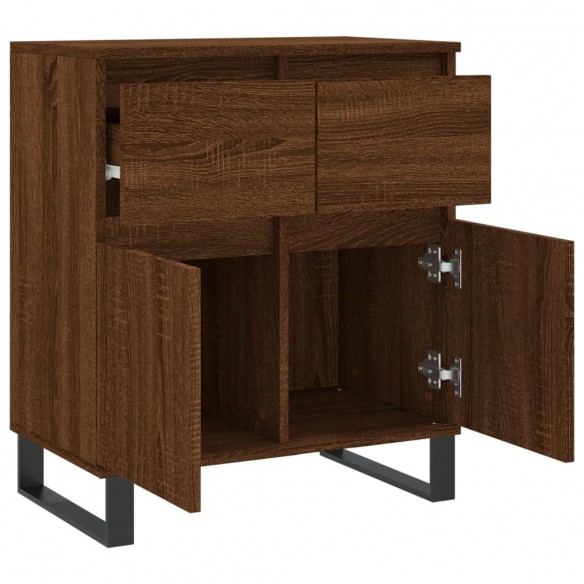 Buffet Chêne marron 60x35x70 cm Bois d'ingénierie