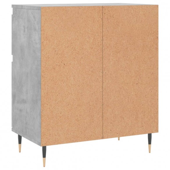 Buffet Gris béton 60x35x70 cm Bois d'ingénierie