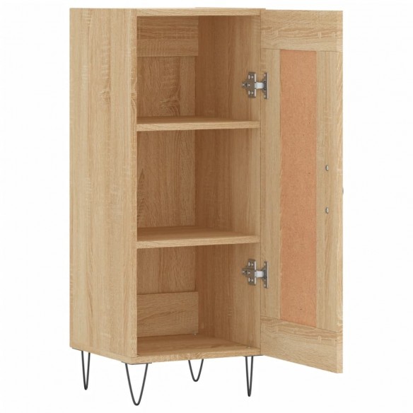 Buffet Chêne sonoma 34,5x34x90 cm Bois d'ingénierie