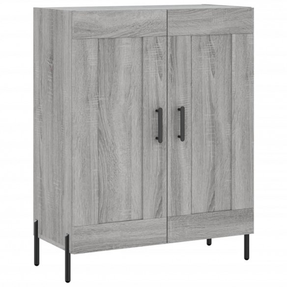 Buffet sonoma gris 69,5x34x90 cm bois d'ingénierie