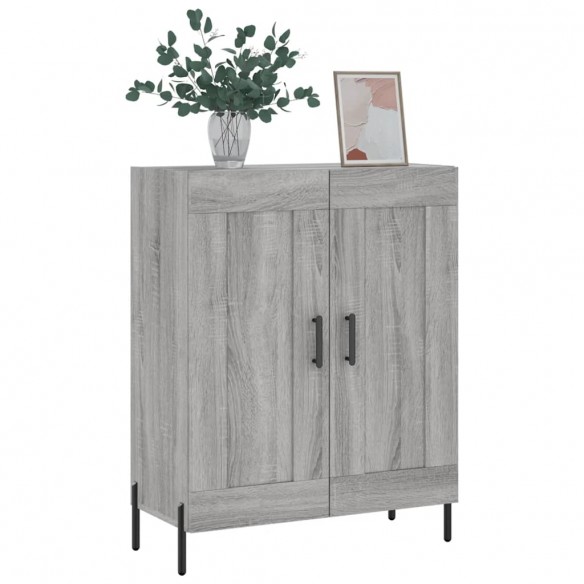 Buffet sonoma gris 69,5x34x90 cm bois d'ingénierie