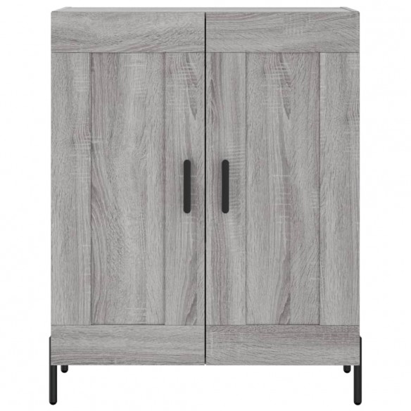 Buffet sonoma gris 69,5x34x90 cm bois d'ingénierie