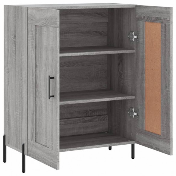 Buffet sonoma gris 69,5x34x90 cm bois d'ingénierie