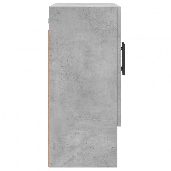 Armoire murale gris béton 60x31x70 cm bois d'ingénierie