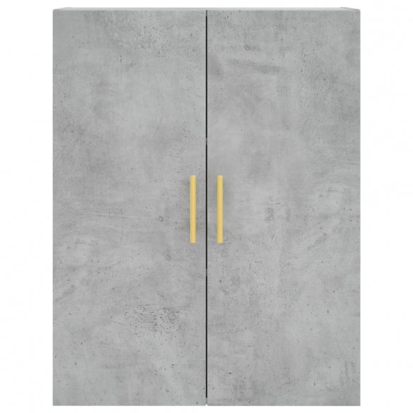 Armoire murale gris béton 69,5x34x90 cm