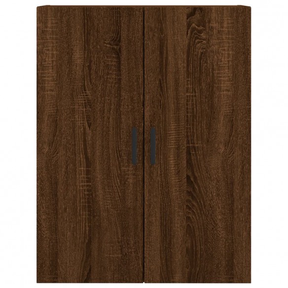 Armoire murale chêne marron 69,5x34x90 cm