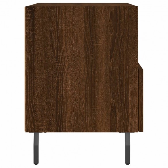 Tables de chevet 2 pcs chêne marron 40x35x47,5 cm