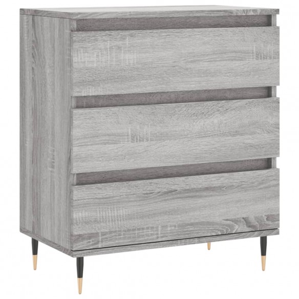 Buffet Sonoma gris 60x35x70 cm Bois d'ingénierie