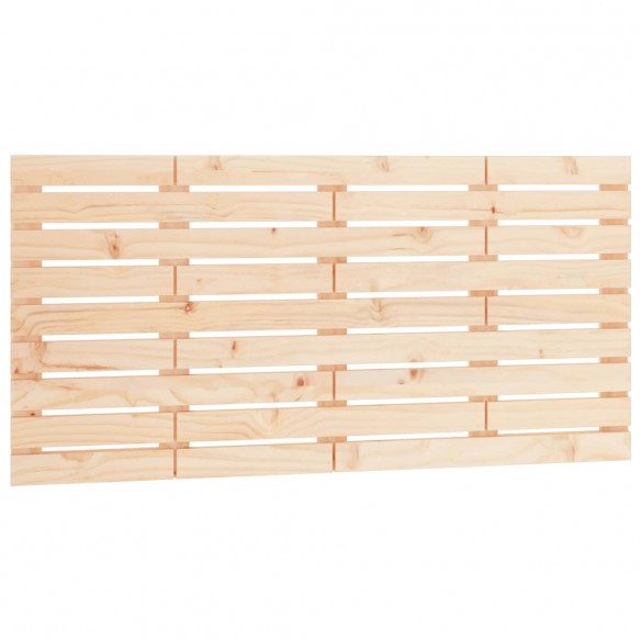 Tête de lit murale 156x3x63 cm Bois massif de pin