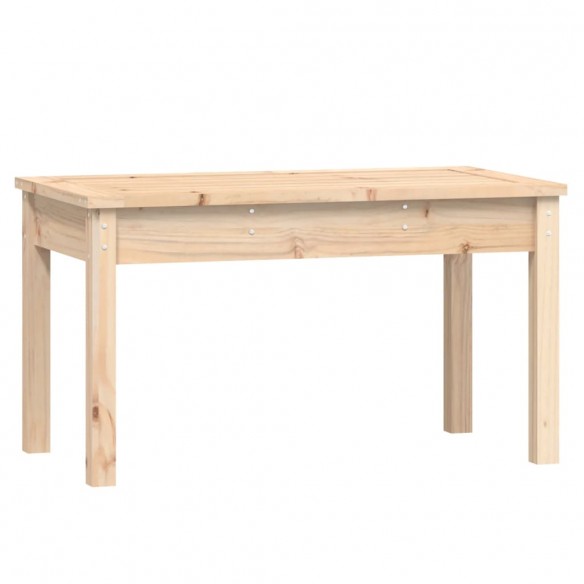 Banc de jardin 80x44x45 cm bois massif de pin