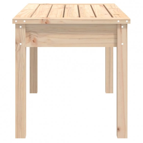 Banc de jardin 80x44x45 cm bois massif de pin