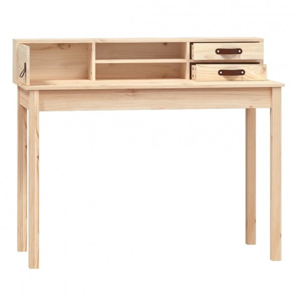 Bureau 110x50x93 cm Bois massif de pin