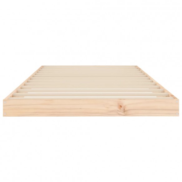 Cadre de lit 90x200 cm Bois de pin massif