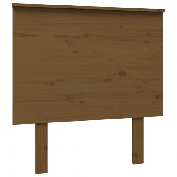 Tête de lit Marron miel 79x6x82,5 cm Bois massif de pin