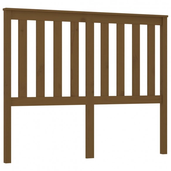 Tête de lit Marron miel 141x6x101 cm Bois massif de pin