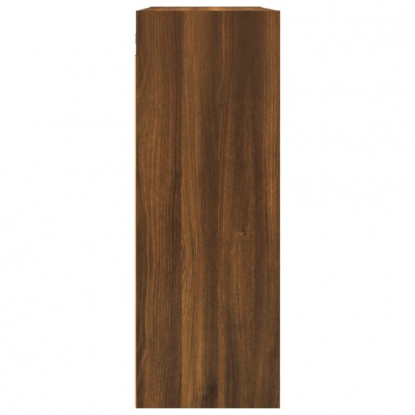 Armoire murale suspendue Chêne marron 69,5x32,5x90 cm