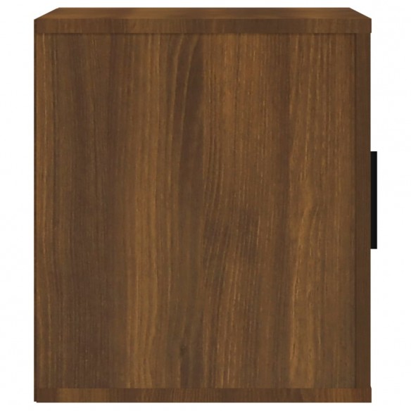 Meuble TV Chêne marron 100x35x40 cm Bois d'ingénierie