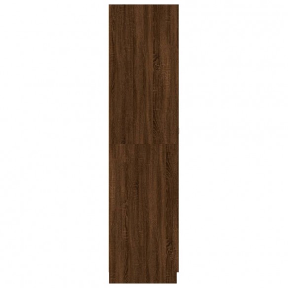 Garde-robe Chêne marron 90x52x200 cm Bois d'ingénierie