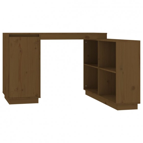 Bureau Marron miel 110x50x75 cm Bois massif de pin