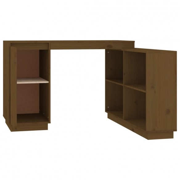 Bureau Marron miel 110x50x75 cm Bois massif de pin