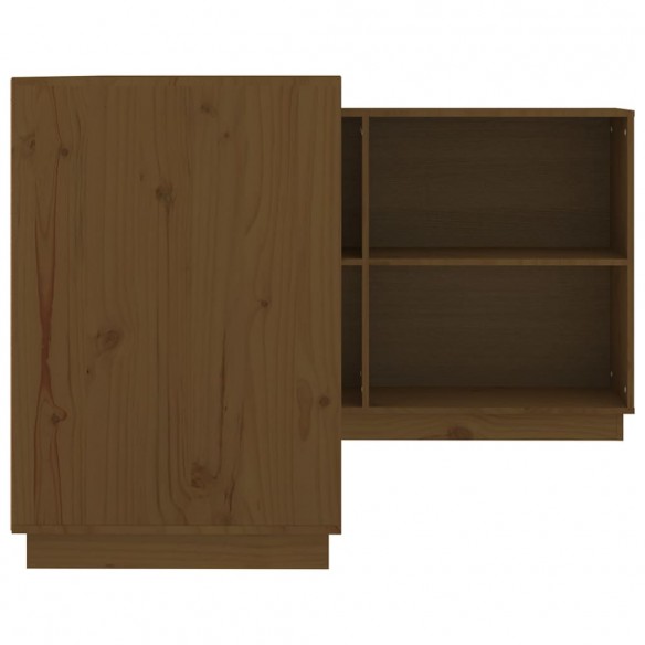 Bureau Marron miel 110x50x75 cm Bois massif de pin