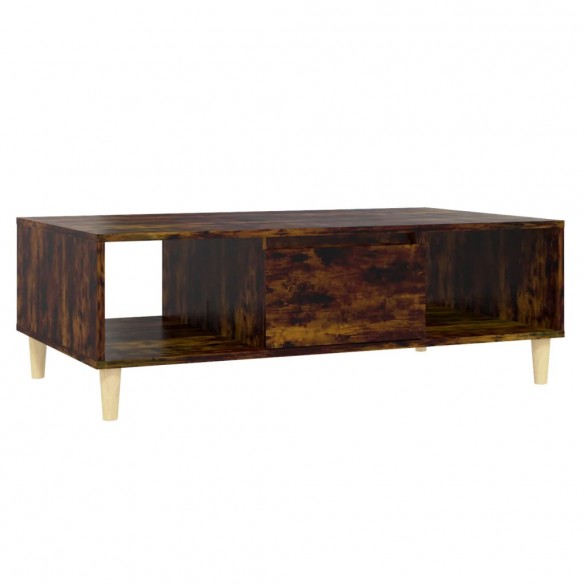 Table basse Chêne fumé 103,5x60x35 cm Aggloméré