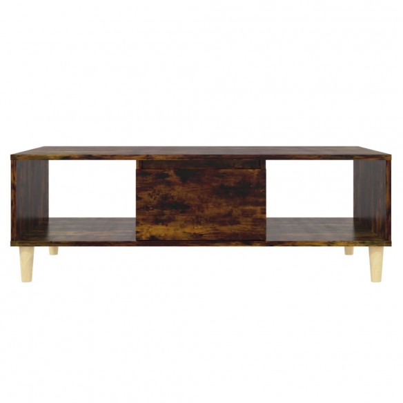 Table basse Chêne fumé 103,5x60x35 cm Aggloméré