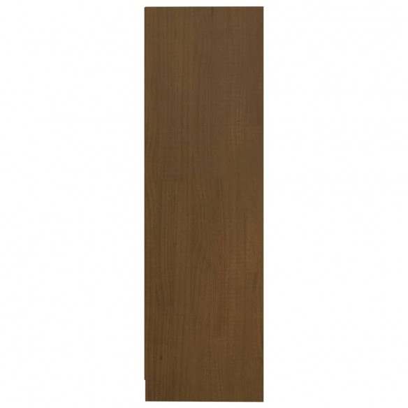 Bibliothèque Marron miel 70x33x110 cm Bois de pin massif