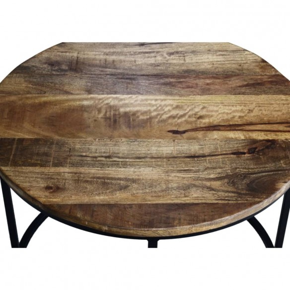 Rousseau Table d'appoint Lago Bois de Mangolia