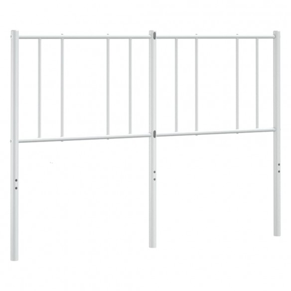 Tête de lit métal blanc 150 cm