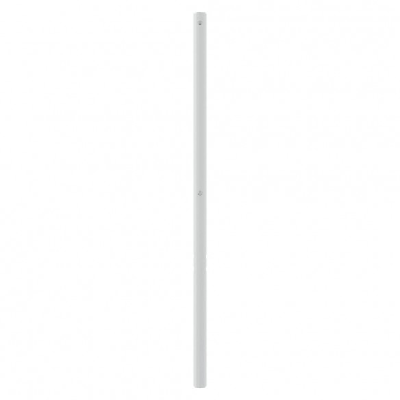 Tête de lit métal blanc 150 cm