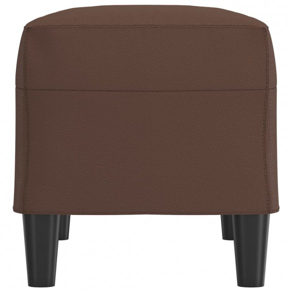 Banc Marron 70x35x41 cm Similicuir