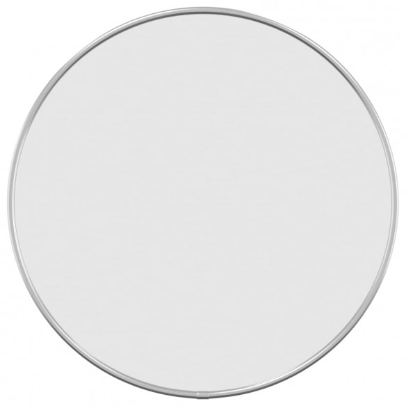 Miroir mural Argenté Ø 40 cm Rond