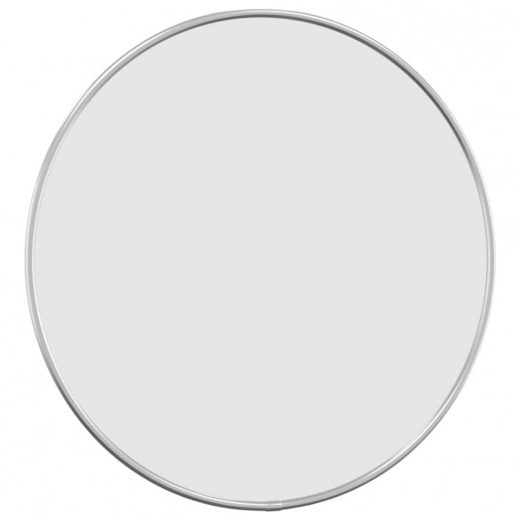 Miroir mural Argenté Ø 40 cm Rond