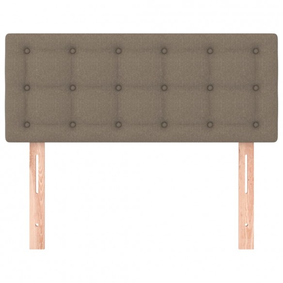 Tête de lit Taupe 80x5x78/88 cm Tissu