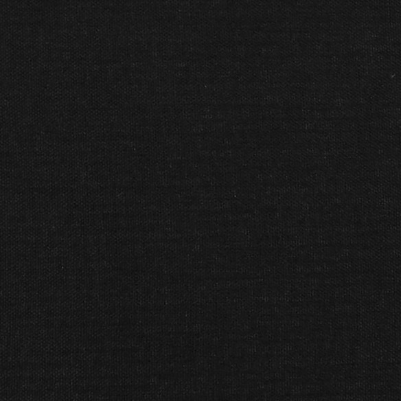 Têtes de lit 2 pcs Noir 100x7x78/88 cm Tissu