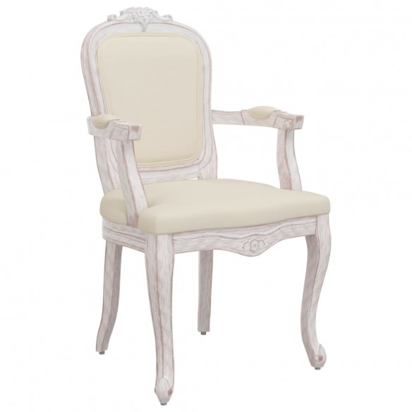 Chaises à manger 2 pcs beige 62x59,5x100,5 cm lin