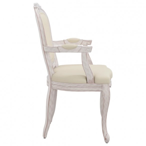 Chaises à manger 2 pcs beige 62x59,5x100,5 cm lin