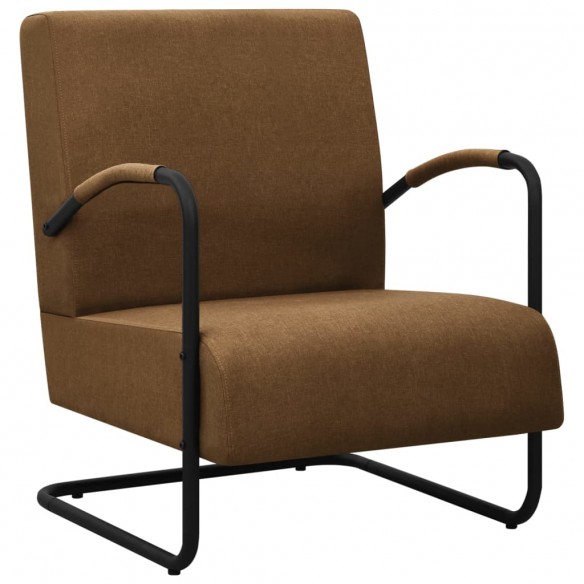 Fauteuil Marron Tissu