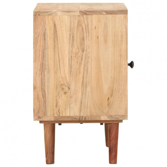 Table de chevet 40x30x50 cm Bois d'acacia massif