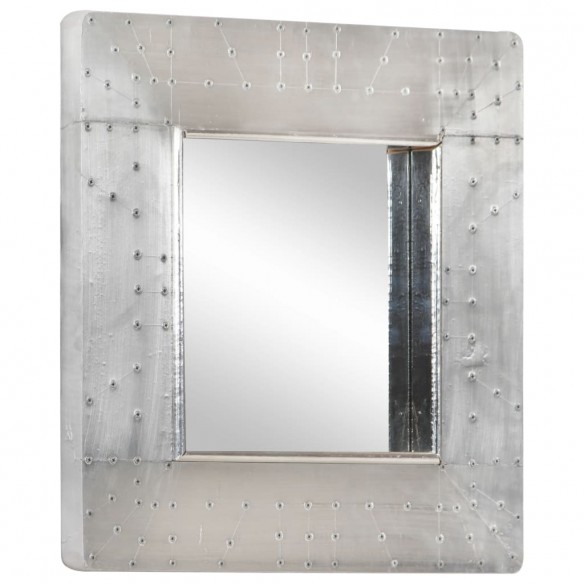 Miroir de style aviation 50x50 cm Métal