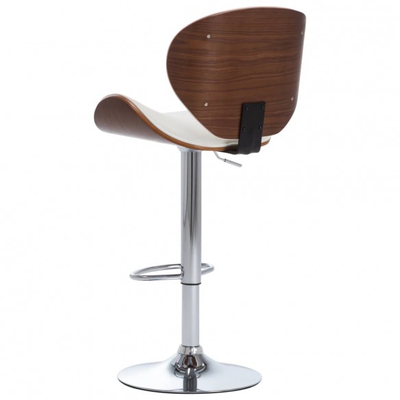 Tabouret de bar Blanc Similicuir