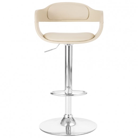 Tabouret de bar Blanc Similicuir